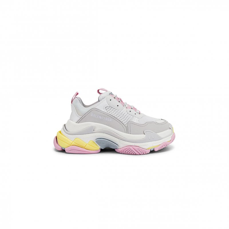 (image for) BALENCIAGATRIPLE S FAUX LEATHER AND MESH SNEAKERS 524039W2FW47541