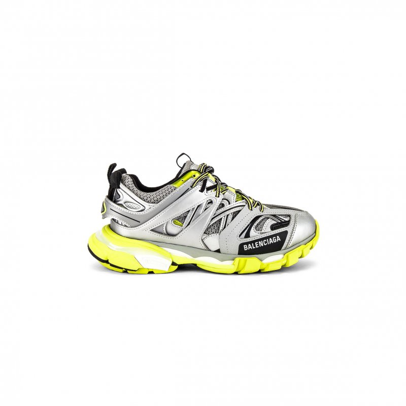 (image for) BALENCIAGA TRACK SILVER NEON YELLOW 542436W1GC11230