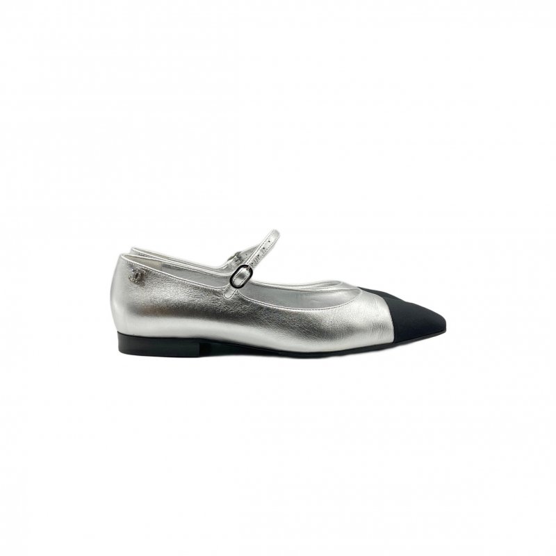 (image for) CHANEL FLATS IN SILVER G45484