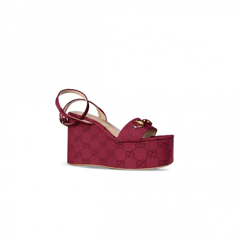 (image for) GUCCI PLATFORM SANDAL 813172