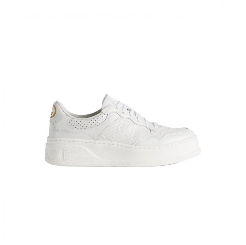 (image for) GUCCI WOMEN'S GG EMBOSSED SNEAKER 6704081