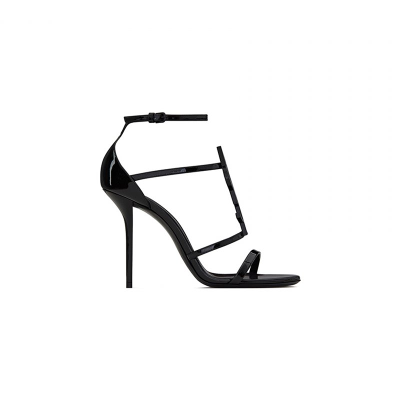 (image for) YSL CASSANDRA SANDALS IN PATENT LEATHER 6301090NPVV1000