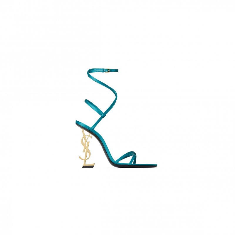(image for) YSL OPYUM SANDALS IN SATIN CREPE 8179729QNBS4415