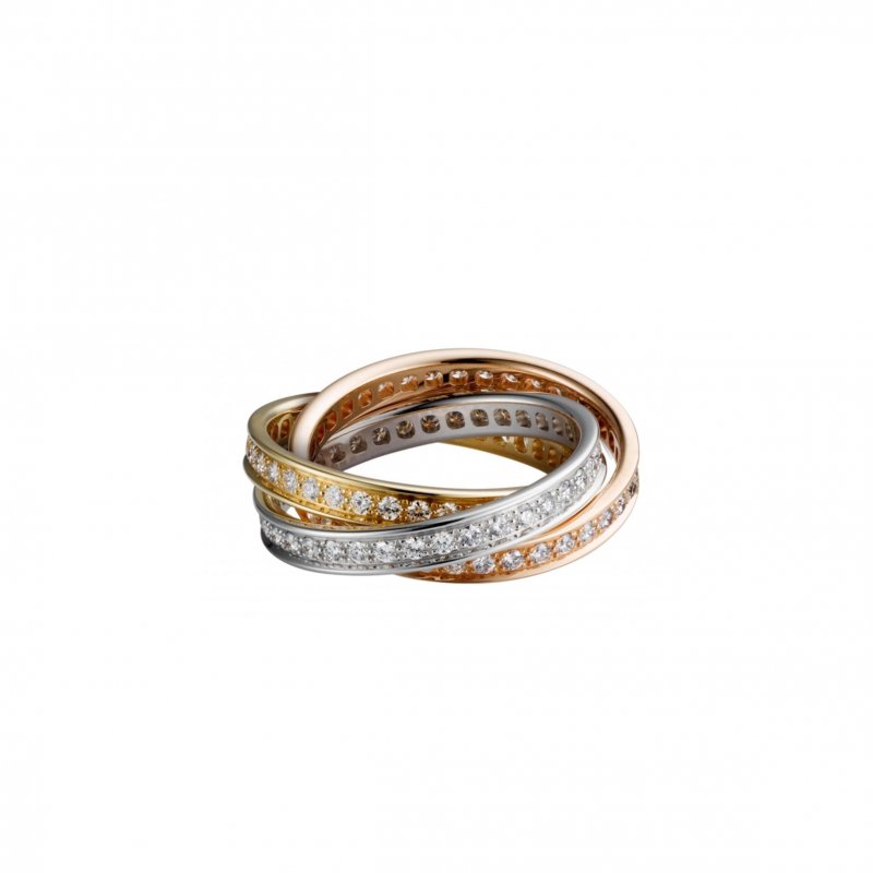 (image for) CARTIER TRINITY RING B4075100
