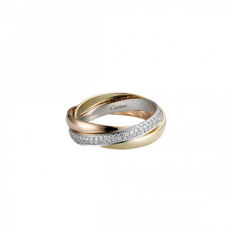 (image for) CARTIER TRINITY RING, SMALL MODEL B4086000