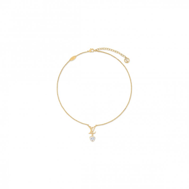 (image for) LOUIS VUITTON LV ICONIC HEART NECKLACE M02387