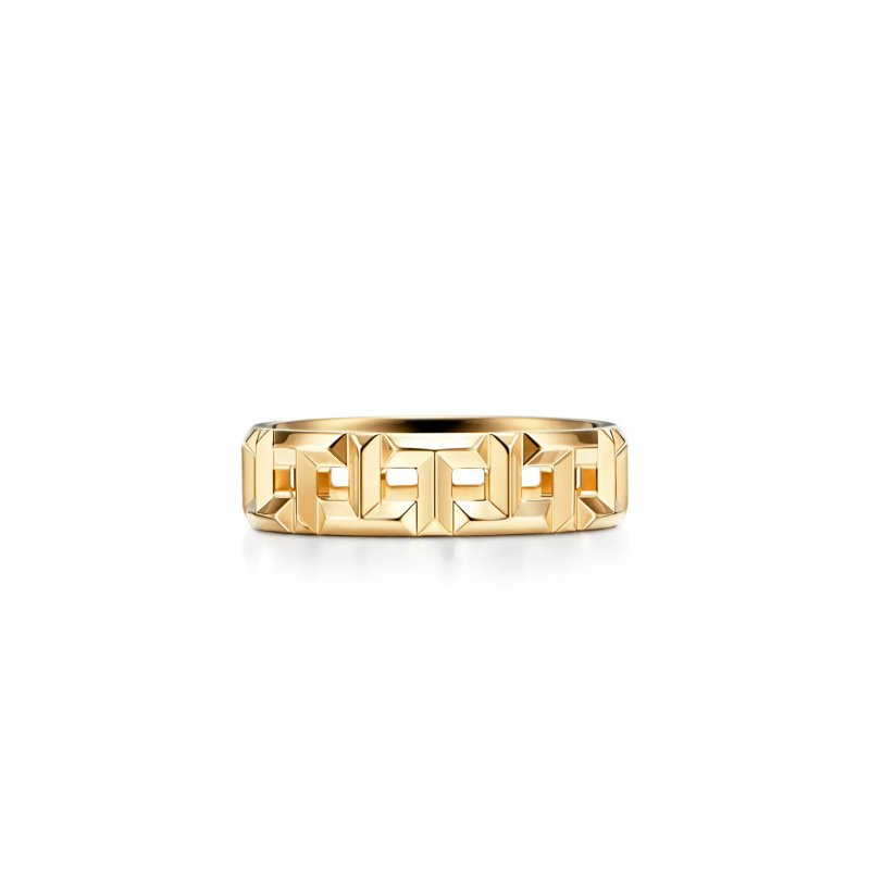 (image for) TIFFANY T TRUE WIDE RING IN YELLOW GOLD 62508787