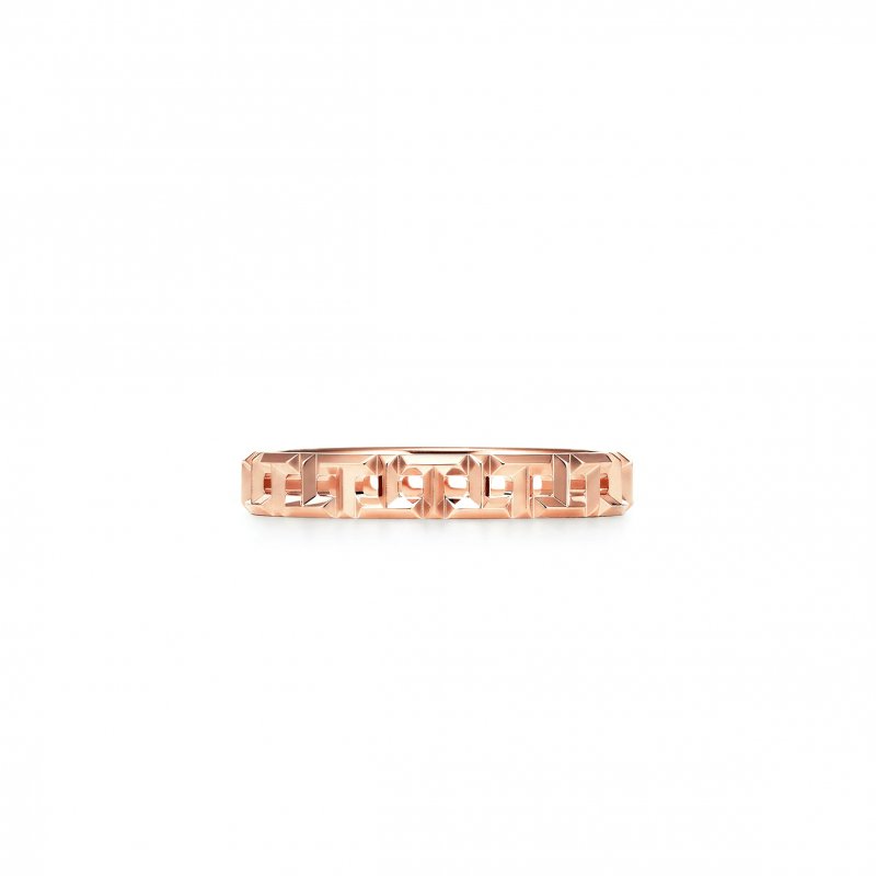 (image for) TIFFANY T TRUE NARROW RING IN ROSE GOLD 63065242