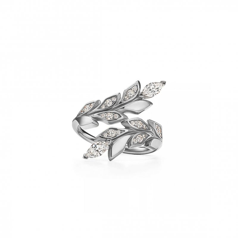 (image for) TIFFANY VICTORIA® VINE BYPASS RING 695241