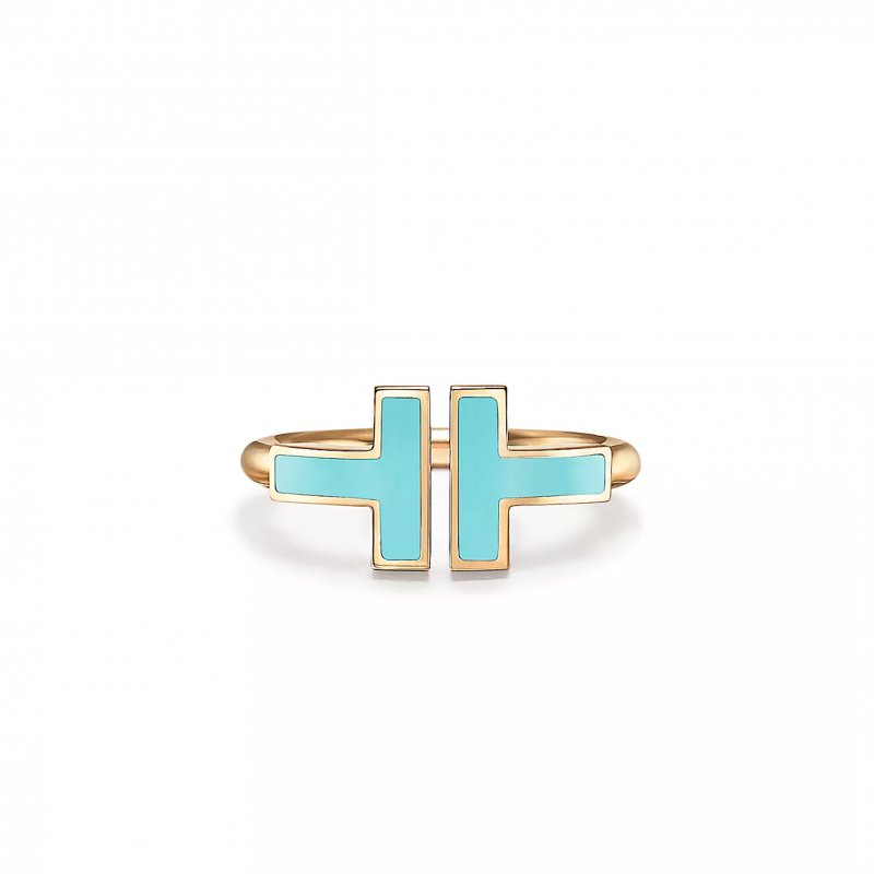 (image for) TIFFANY T TURQUOISE WIRE RING 64027700