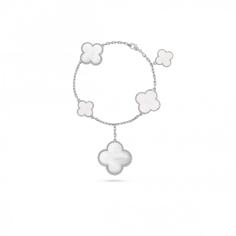 (image for) VAN CLEEF MAGIC ALHAMBRA BRACELET, 5 MOTIFS VCARD78600