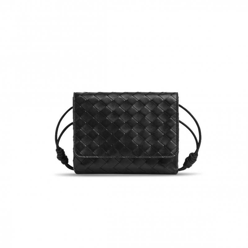 (image for) BOTTEGA VENETA MINI INTRECCIATO CROSSBODY BAG 741897VCPP32145 (19*15*5.5cm)