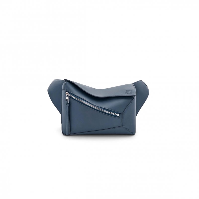 (image for) LOEWE SMALL PUZZLE EDGE BUMBAG IN CLASSIC CALFSKIN B510SEBX02 (24*16*10.5cm)