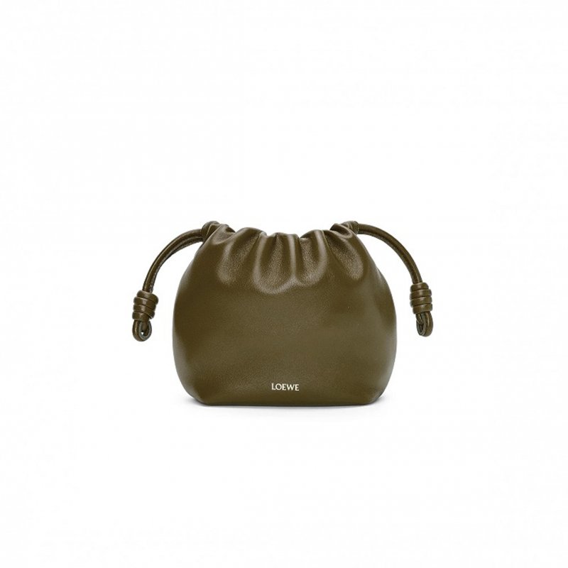 (image for) LOEWE MINI FLAMENCO PURSE IN MELLOW NAPPA LAMBSKIN 062348-254 (23*17*5.5cm)