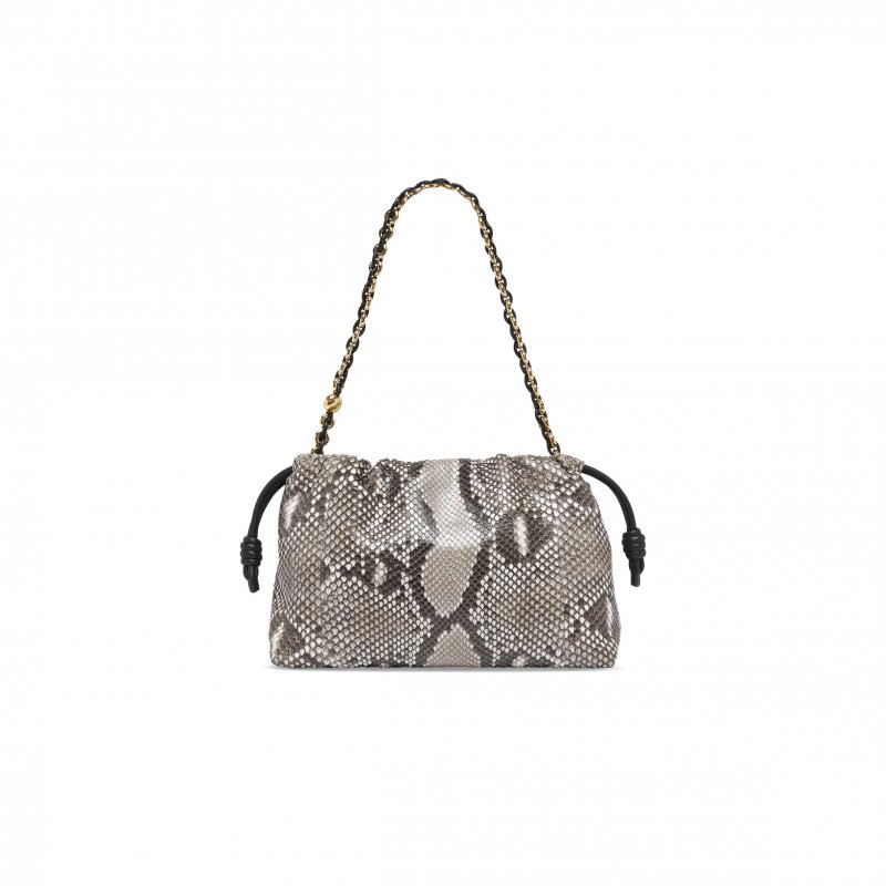 (image for) LOEWE MEDIUM FLAMENCO PURSE IN SNAKESKIN 012403-630 (30*20*10.5cm)