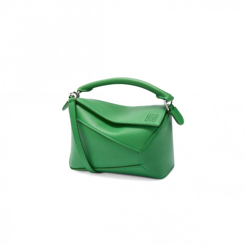 (image for) LOEWE MINI PUZZLE BAG IN SOFT GRAINED CALFSKIN A510P88X41-4748 (18*12.5*8cm)