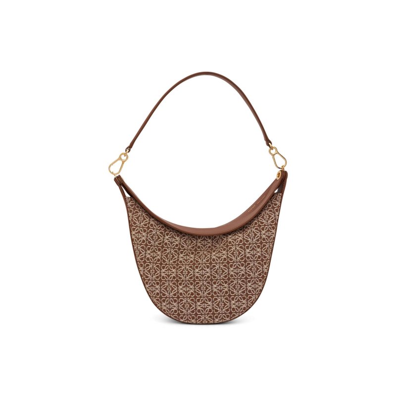 (image for) LOEWE LUNA ANAGRAM IN JACQUARD AND LEATHER A923PL9X01-2713 (30*27*8cm)