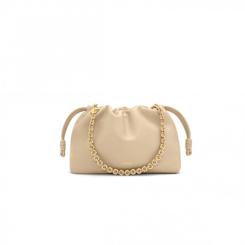 (image for) LOEWE MEDIUM FLAMENCO PURSE IN SUEDE 0124031 (30*20*10.5cm)