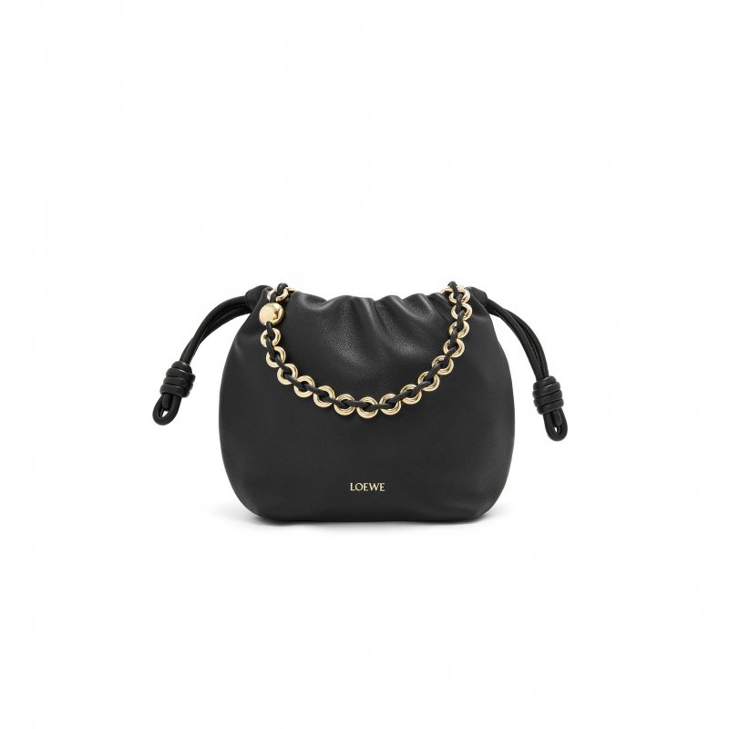 (image for) LOEWE MINI FLAMENCO PURSE BAG IN MELLOW NAPPA LAMBSKIN A914CBPX03-1100 (23*17*5.5cm)