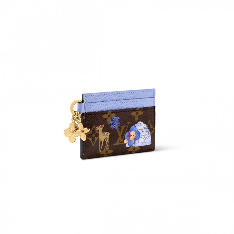 (image for) LOUIS VUITTON MASTER LV CHARMS CARD HOLDER M15324 (10.2*7.3*0.3cm)