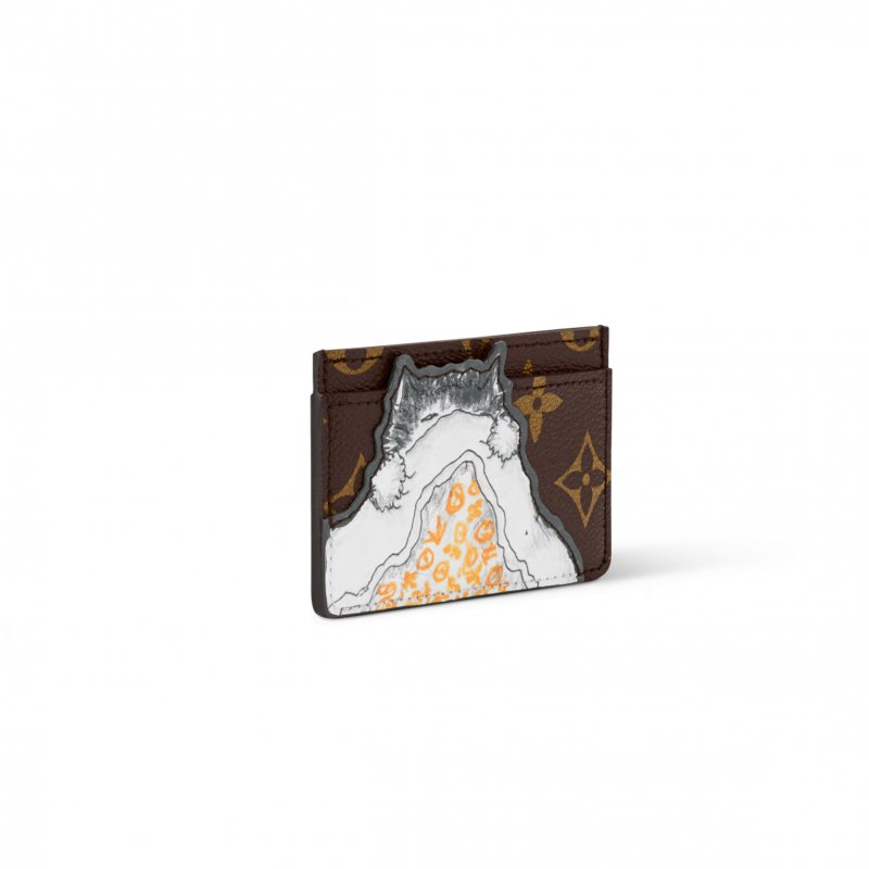 (image for) LOUIS VUITTON MASTER GRACE CODDINGTON CAT PURSE CARD PASSPORT HOLDER M15155 (11*7*0.5cm)
