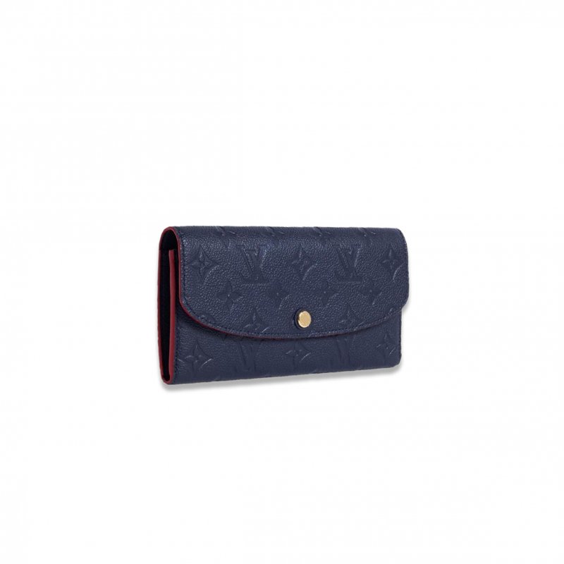 (image for) LOUIS VUITTON MASTER MONOGRAM EMPREINTE EMILIE LONG WALLET M69417 (19*10*1cm)