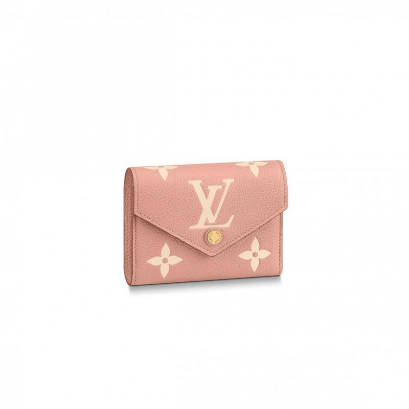 (image for) LOUIS VUITTON MASTER MONOGRAM EMPREINTE LEATHER VICTORINE WALLET M81728 (12*9.5*1.5cm)