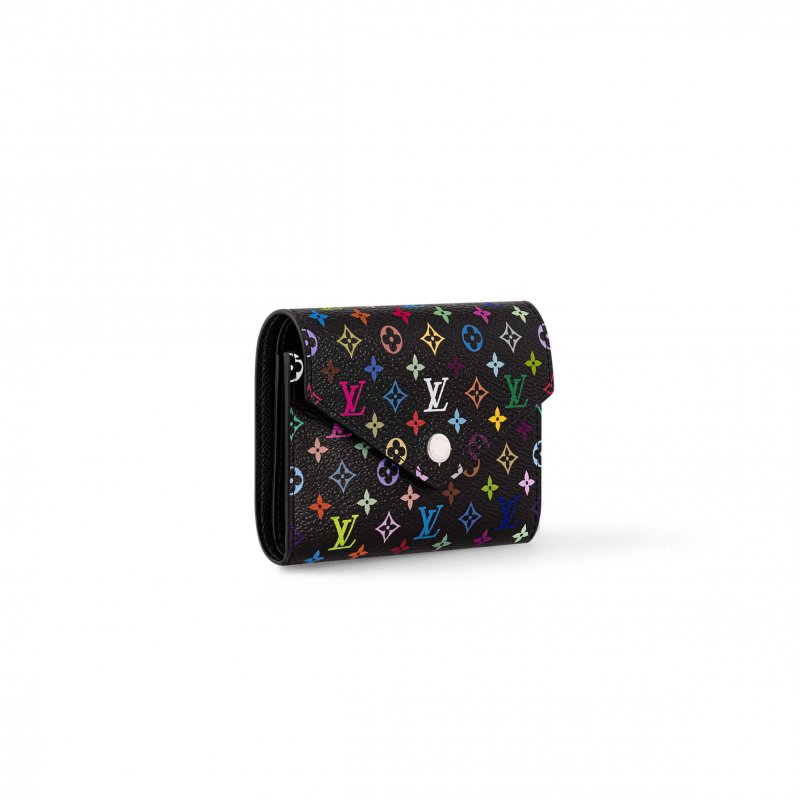 (image for) LOUIS VUITTON MASTER MURAKAMI LV X TM VICTORINE WALLET M14163 (12*9.5*2.5cm)