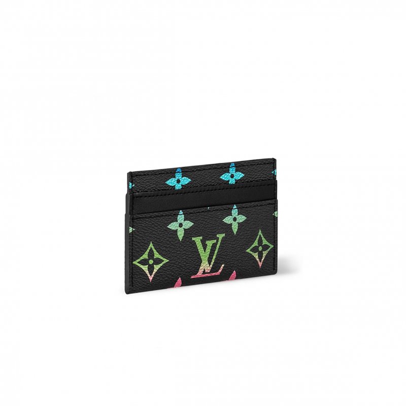 (image for) LOUIS VUITTON MASTER MURAKAMI DOUBLE MONOGRAM ECLIPSE CARD HOLDER M13911 (11*7*1.5cm)