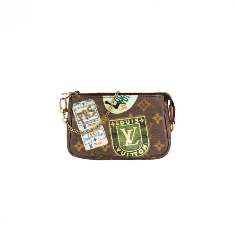 (image for) LOUIS VUITTON MINI POCHETTE ACCESSORIES HANDBAG M58008 (14.5*9.5*4cm)