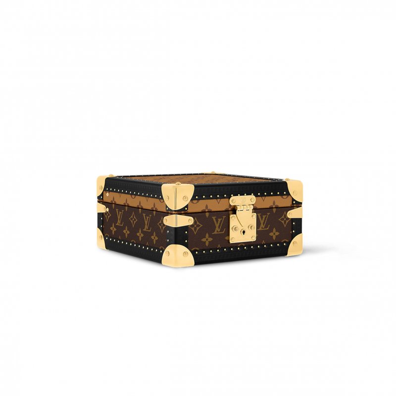 (image for) LOUIS VUITTON COFFRET JOAILLERIE MONOGRAM REVERSE M11156 (24*24*12cm)