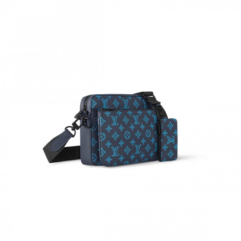 (image for) LOUIS VUITTON NAM TRIO MESSENGER BAG 'BLUE' M46604 (25*18.5*7cm)