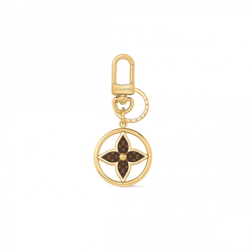 (image for) LOUIS VUITTON PUZZLE FLOWER MONOGRAM KEYRING M01207