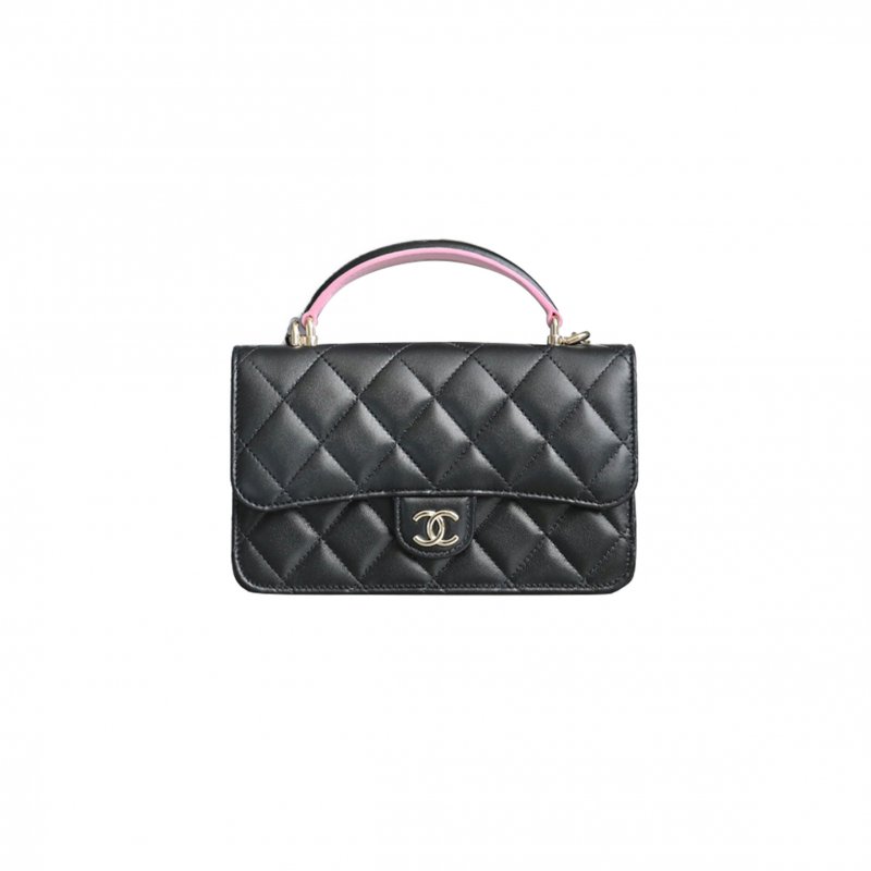 (image for) CHANEL MASTER CHAIN MOBILE PHONE BAG WOC DOUBLE COLOR (17.2*10*3.3cm)