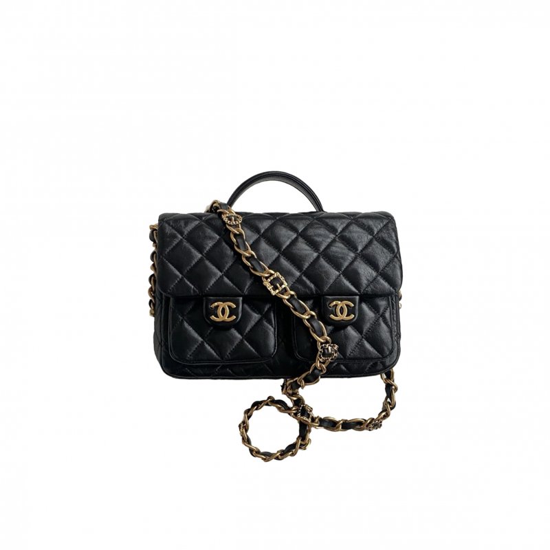 (image for) CHANEL MASTER FLAP BAG TOP HANDLE (25.5*18.5*5.5cm)