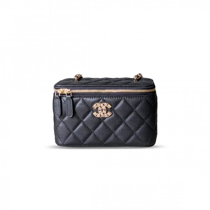 (image for) CHANEL MASTER 25P CHAIN BOX BAG CAVIAR 296351 (17*9.5*8cm)