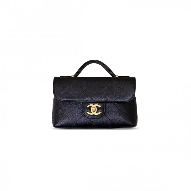 (image for) CHANEL MINI FLAP BAG WITH TOP HANDLE AS5776 (20*12*6cm)