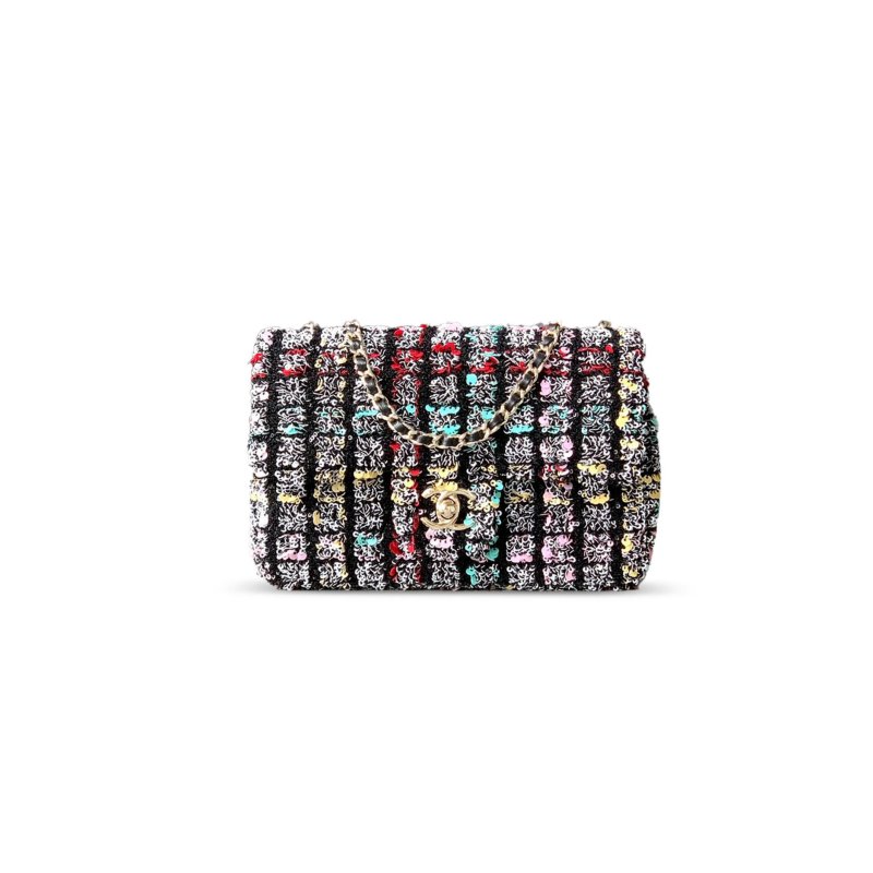 (image for) CHANEL RECTANGULAR MINI FLAP BAG 296368 (20*12*6cm)