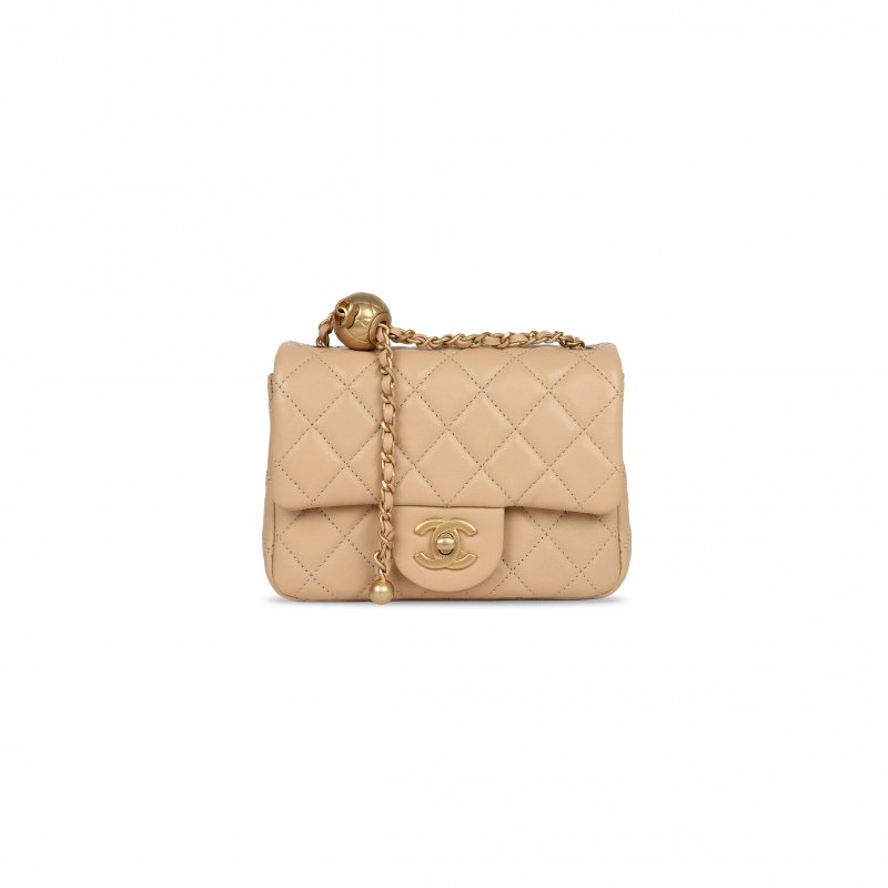 (image for) CHANEL MINI SQUARE PEARL CRUSH FLAP BAG AS1786 (17*13*8cm)