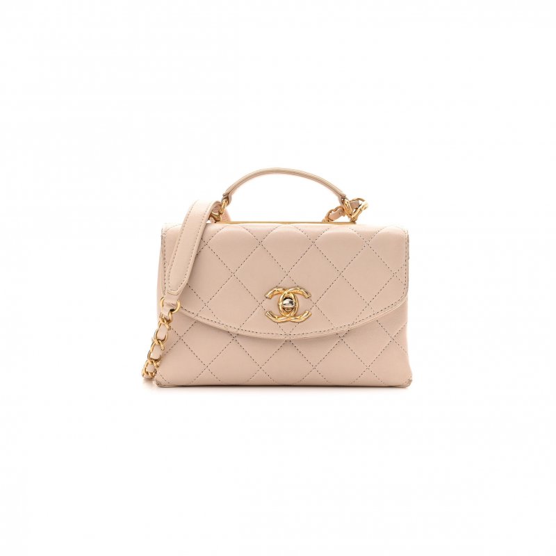 (image for) CHANEL MINI TRENDY SPIRIT TOP HANDLE FLAP 1190125 (19*13*8cm)