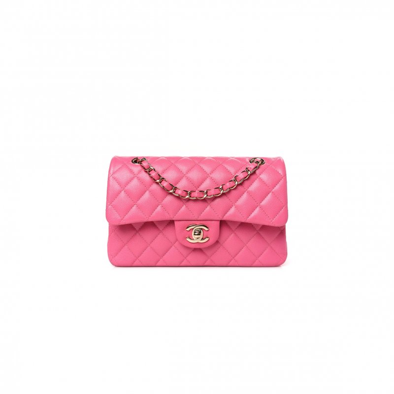 (image for) CHANEL CAVIAR QUILTED SMALL DOUBLE FLAP 1458294 (23*14.5*6cm)