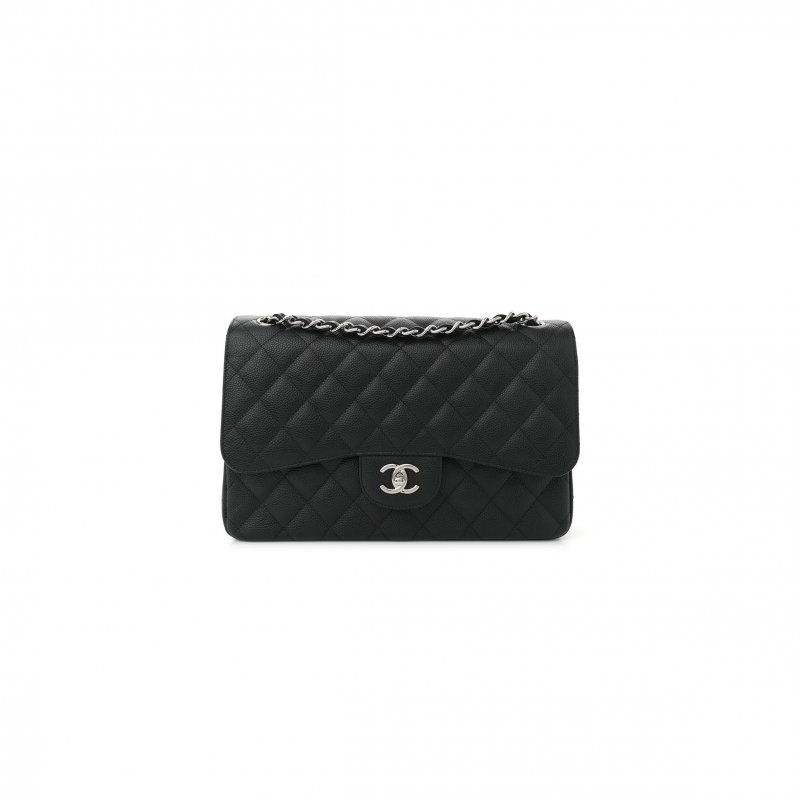 (image for) CHANEL CAVIAR QUILTED JUMBO DOUBLE FLAP 1630686 (30*19*9cm)