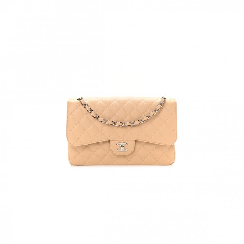 (image for) CHANEL CAVIAR QUILTED JUMBO DOUBLE FLAP (30*19*9cm)