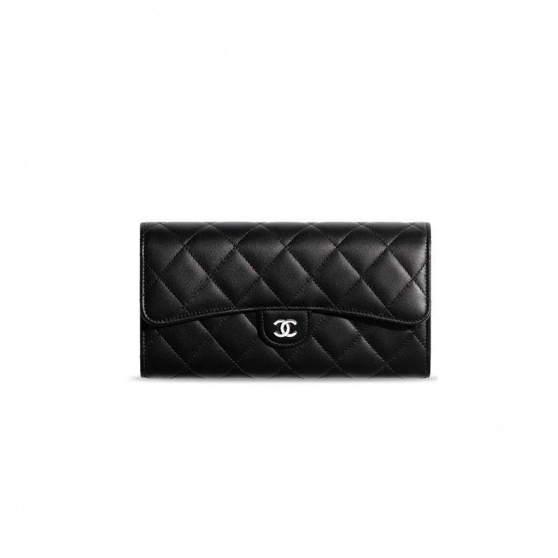 (image for) CHANEL CLASSIC LONG FLAP WALLET AP0241 Y01480 C3906 (19.5*10.5*3cm)