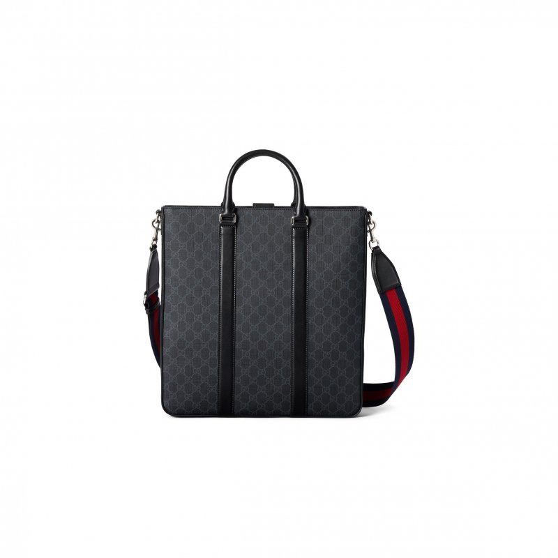(image for) GUCCI GG BLACK LARGE TOTE BAG 794918 (38*36.5*6.5cm)