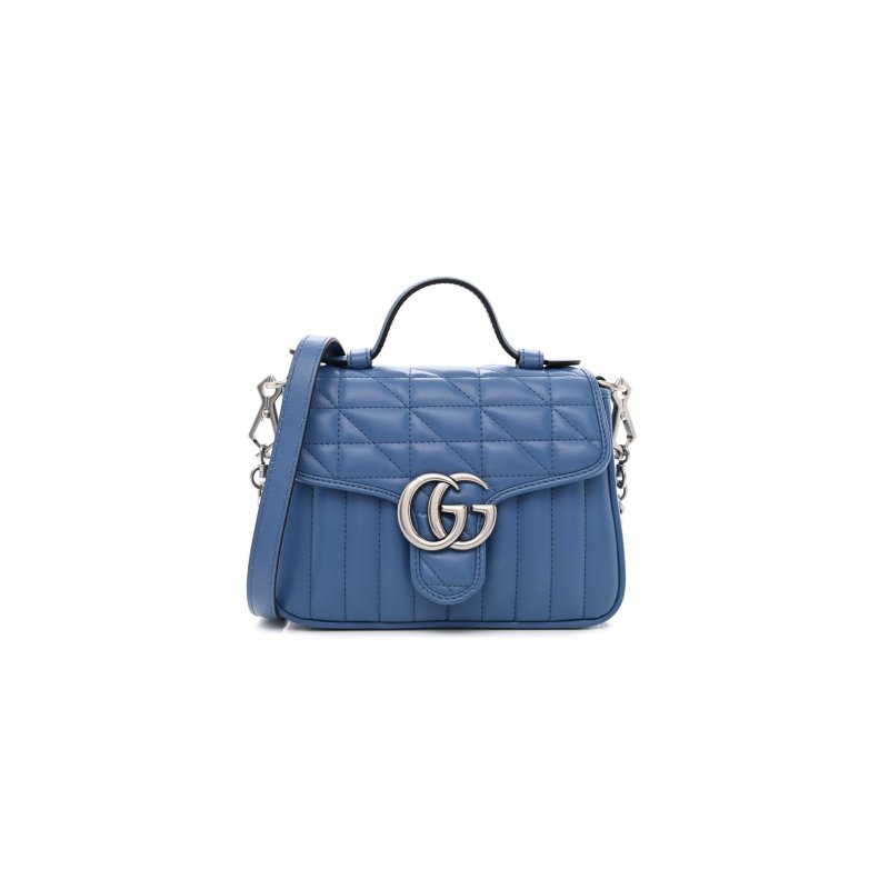 (image for) GUCCI GG MARMONT MINI TOP HANDLE BAG ‎583571 (21*15.5*8cm)