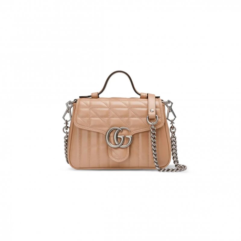 (image for) GUCCI GG MARMONT MINI TOP HANDLE BAG 583571 (21*15.5*8cm)