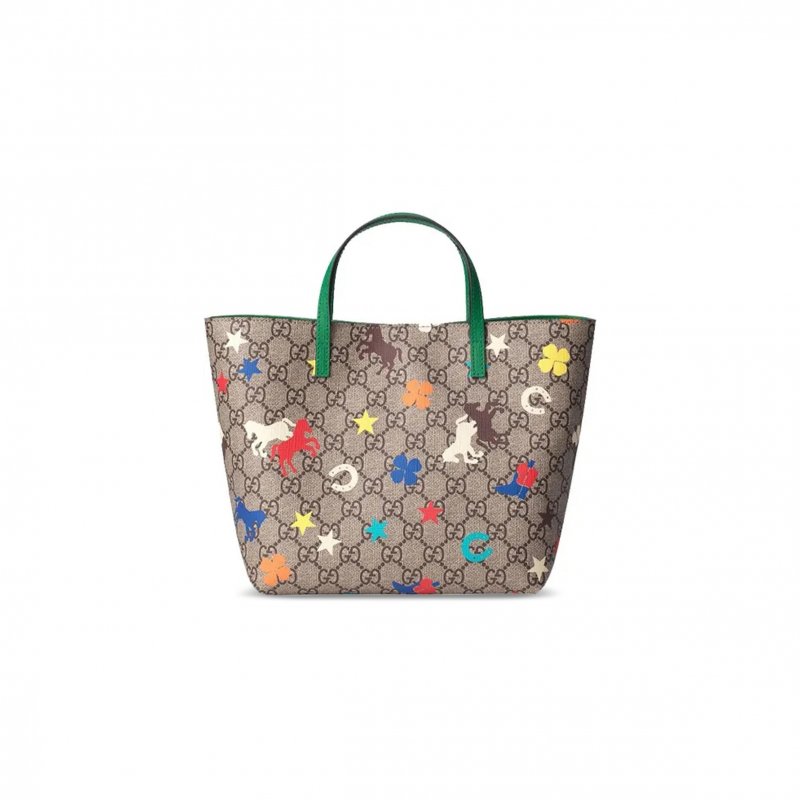 (image for) GUCCI GG SUPREME CHILDREN'S TOTE BAG 410812 (21*20*10cm)