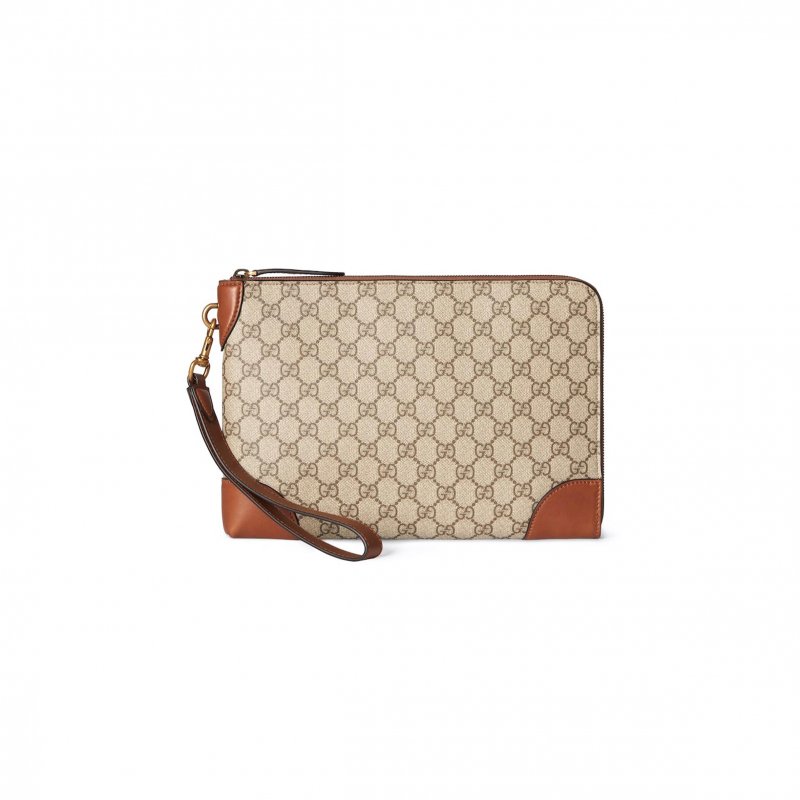 (image for) GUCCI GG EMBLEM SMALL BUSINESS CASE ‎821156 (30*21*3cm)