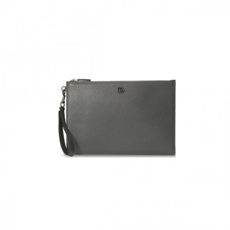 (image for) GUCCI GG MARMONT LEATHER POUCH 475317 (30.5*21*1.5cm)
